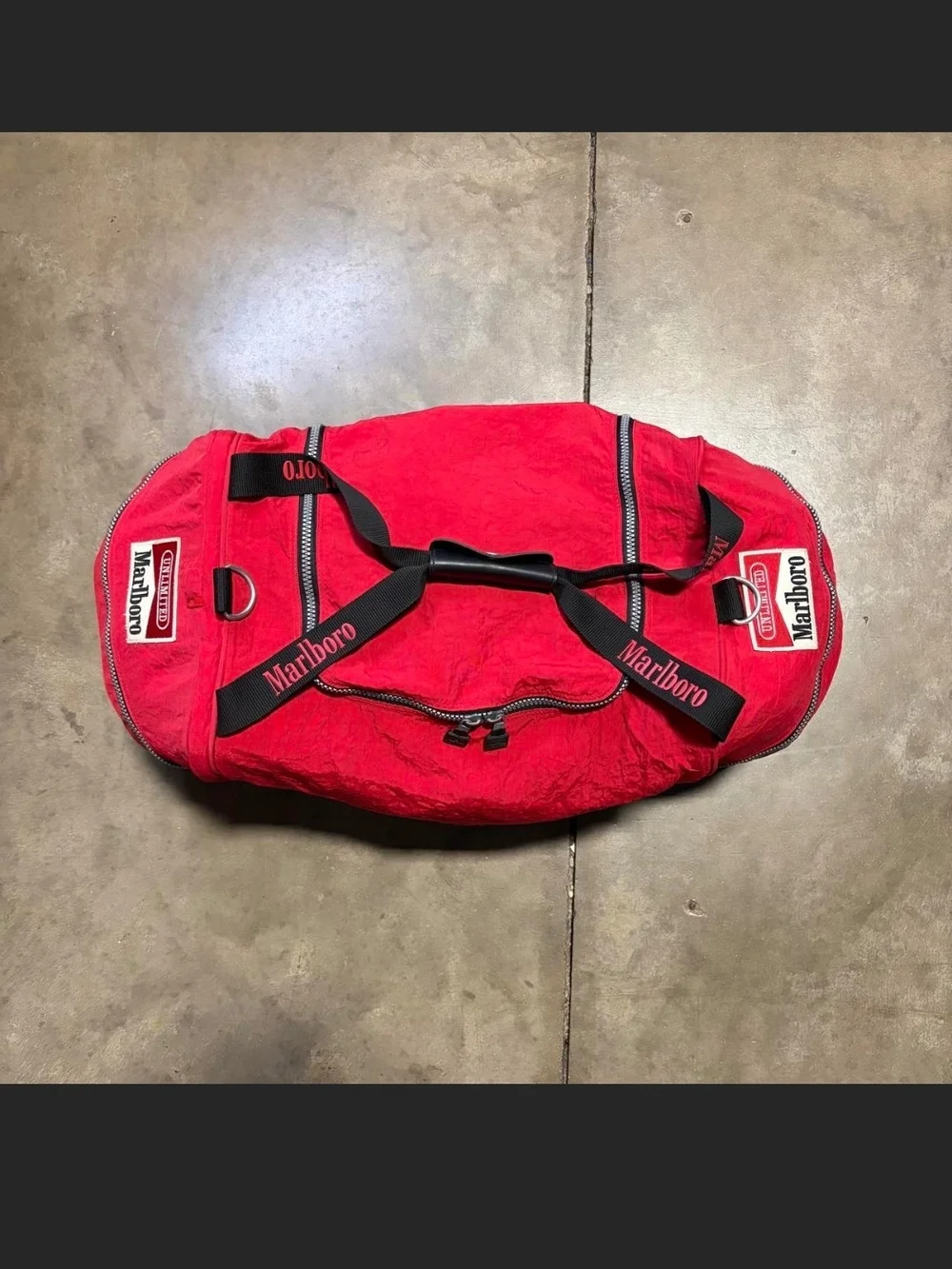 Vintage MARLBORO bag And Backpack